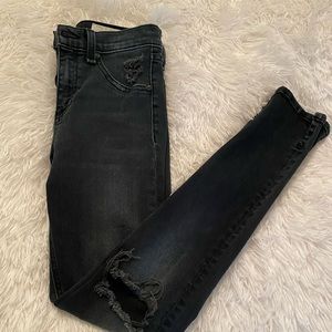 RAG & BONE DARK GREY JEANS